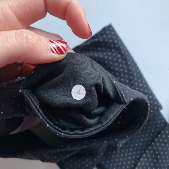 Lululemon • Wunder Under Full-on Luxtreme Polka Dots Leggings Tights Black - Picture 6 of 6